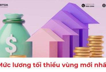 mức lương tối thiểu vùng mới nhất