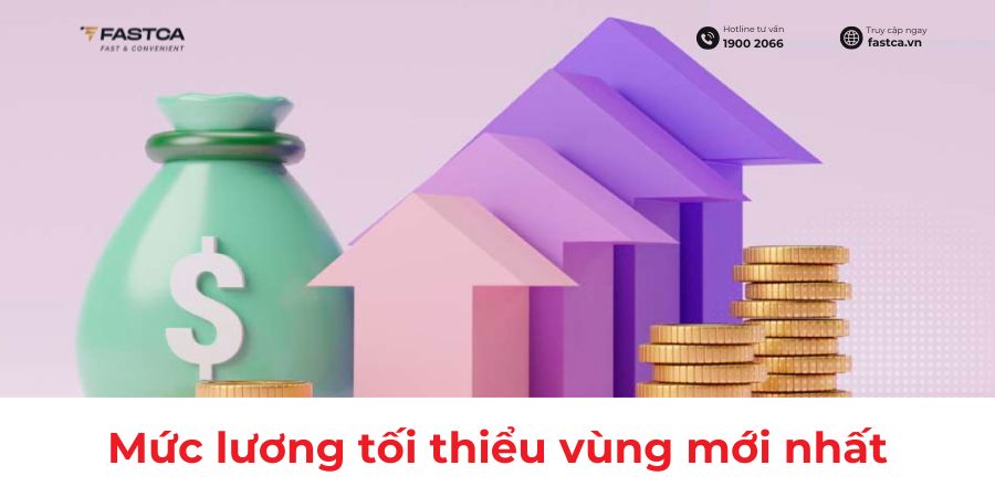 mức lương tối thiểu vùng mới nhất