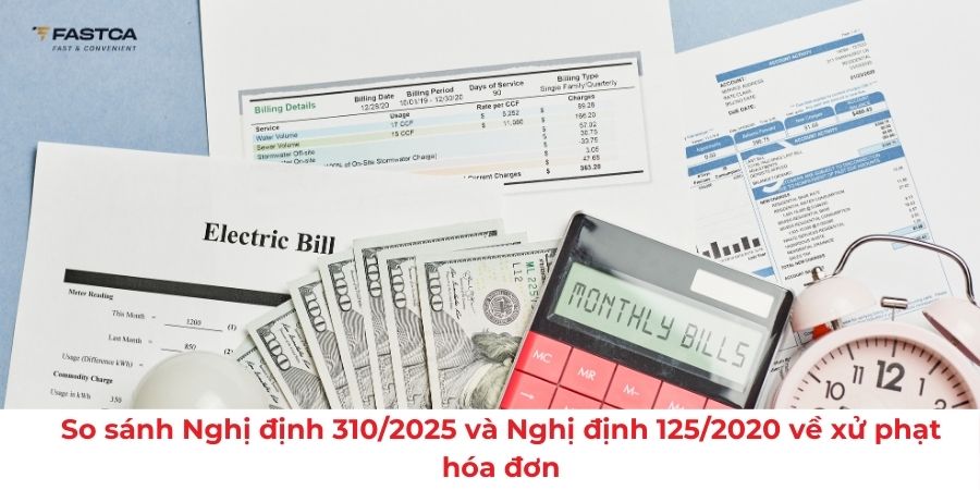 xử phạt hóa đơn