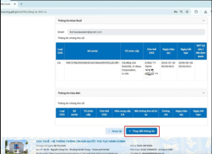 cập nhật chữ ký số