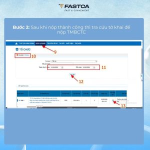 nộp báo cáo tài chính