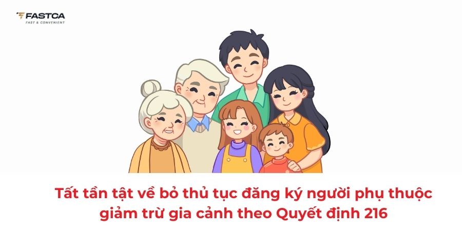 bỏ thủ tục đăng ký người phụ thuộc giảm trừ gia cảnh