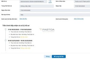 nộp báo cáo tài chính