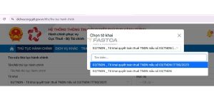 nộp báo cáo tài chính