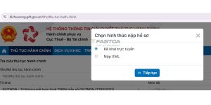 hướng dẫn nộp báo cáo tài chính 2025