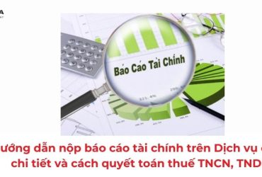 nộp báo cáo tài chính