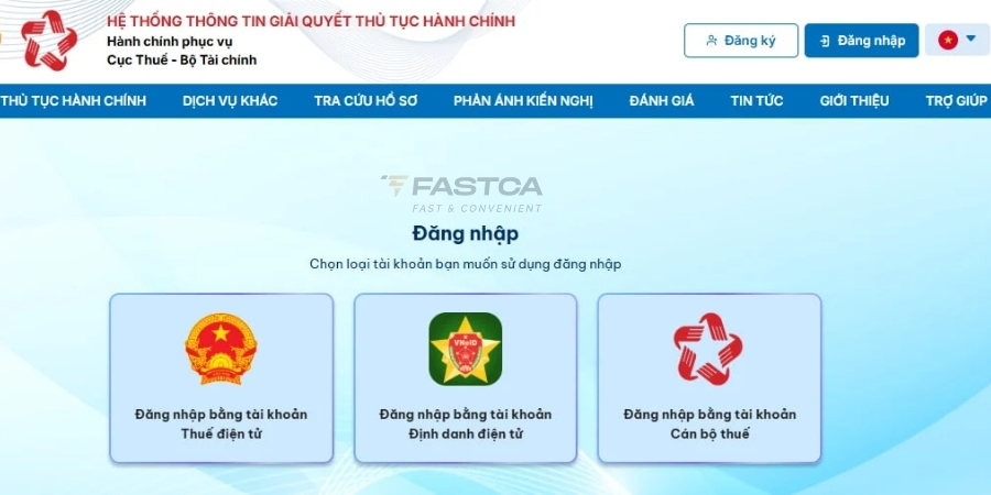 cách đăng ký người phụ thuộc đã có mã số thuế trên Dịch vụ công - bước 2