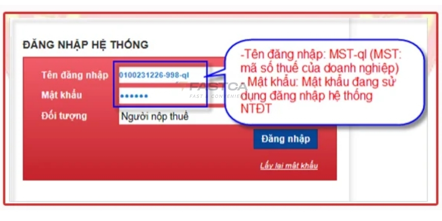cách đăng ký người phụ thuộc đã có mã số thuế trên thuedientu - bước 2