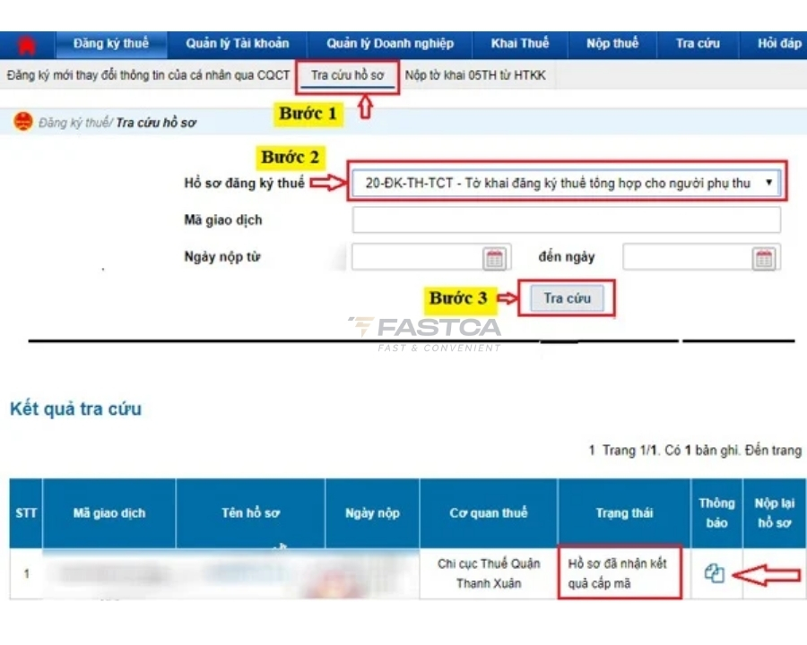 cách đăng ký người phụ thuộc đã có mã số thuế trên thuedientu - bước 7