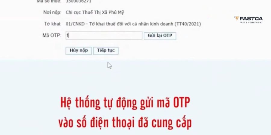 kê khai thuế hộ kinh doanh online qua thuế điện tử - bước 7
