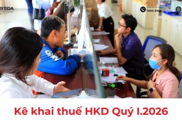kê khai thuế hộ kinh doanh quý I.2026