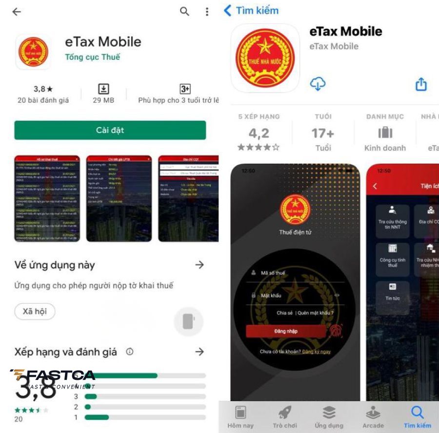 Kê khai thuế hộ kinh doanh quý I.2026 Qua ứng dụng Etax Mobile - Bước 1