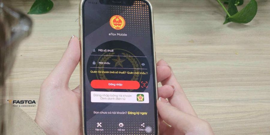 Kê khai thuế hộ kinh doanh quý I.2026 Qua ứng dụng Etax Mobile - Bước 2