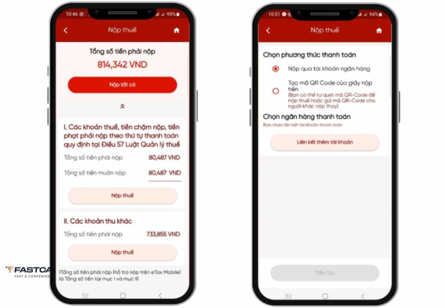 Kê khai thuế hộ kinh doanh quý I.2026 Qua ứng dụng Etax Mobile - Bước 4
