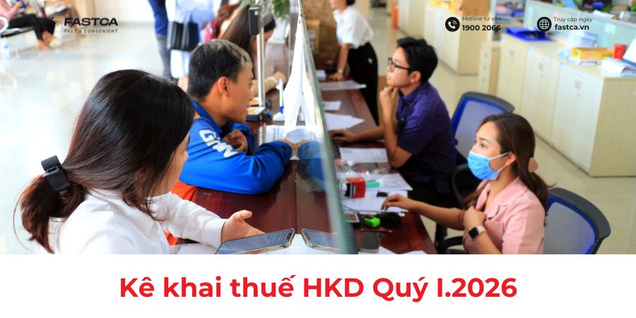 kê khai thuế hộ kinh doanh quý I.2026
