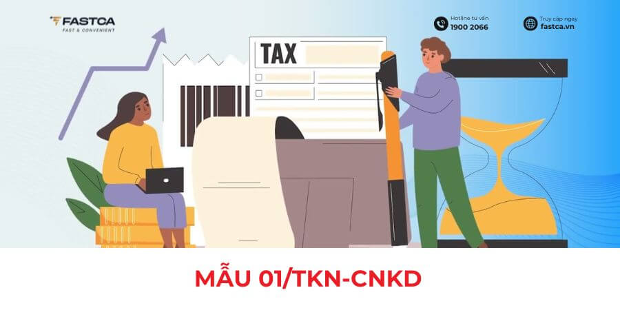 mẫu 01/TKN-CNKD