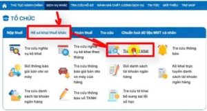 nộp lại thuyết minh BCTC