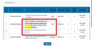 nộp lại thuyết minh BCTC