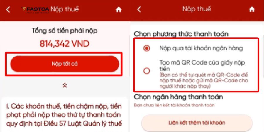 Cách nộp thuế thay cho hộ kinh doanh qua Etax Mobile - Bước 5