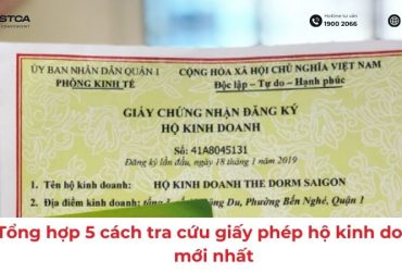 tra cứu giấy phép hộ kinh doanh