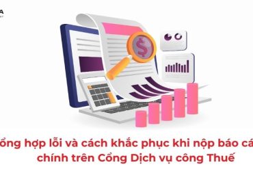 lỗi thường gặp khi nộp báo cáo tài chính