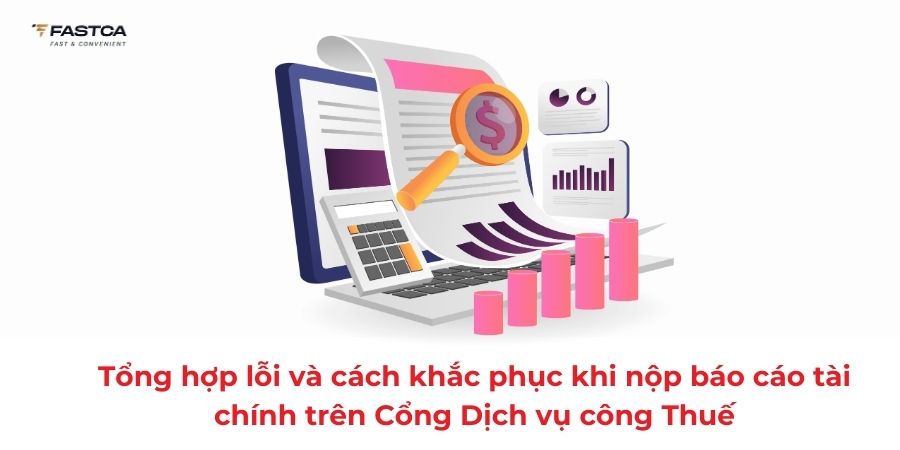lỗi thường gặp khi nộp báo cáo tài chính