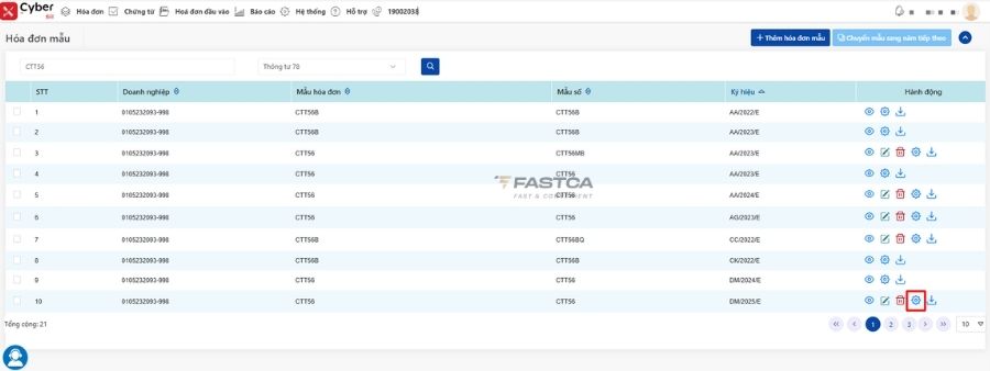 áp dụng hóa đơn khi tạo mẫu chứng từ khấu trừ thuế tncn - 1