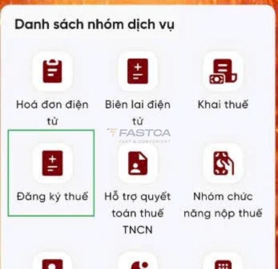 cách đăng ký người phụ thuộc trên etax mobile - bước 2