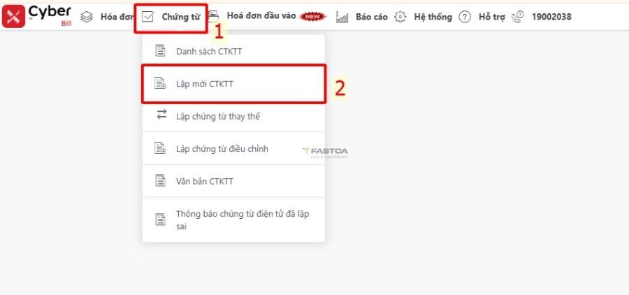 cách lập chứng từ khấu trừ thuế tncn bằng cách tải file thông tin lên phần mềm - 1