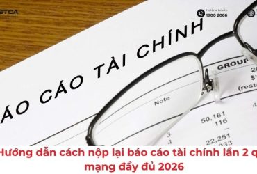 cách nộp lại báo cáo tài chính lần 2 qua mạng