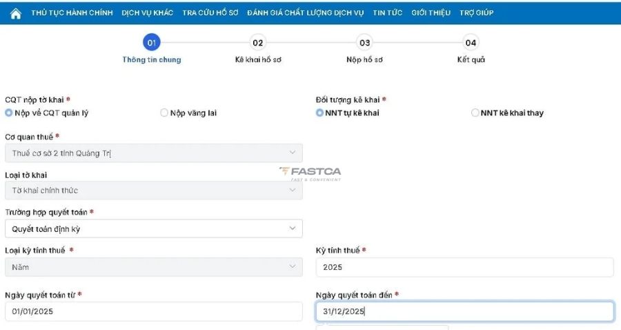 cách nộp tờ khai 05/qtt-tncn trên dịch vụ công - bước 6.1