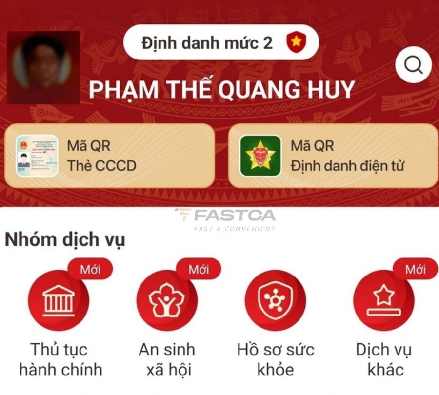 cá nhân tự đăng ký người phụ thuộc trên vneid