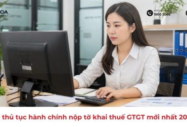 mã thủ tục hành chính nộp tờ khai thuế gtgt