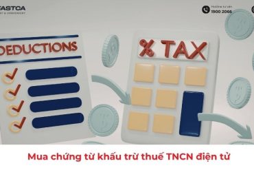 mua chứng từ khấu trừ thuế tncn điện tử