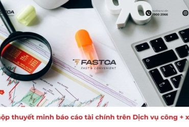 nộp thuyết minh báo cáo tài chính trên dịch vụ công