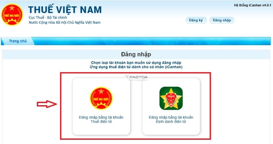 tra cứu chứng từ khấu trừ thuế tncn qua thuế điện tử - bước 2.1