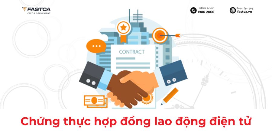 chứng thực hợp đồng lao động điện tử