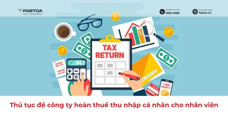 công ty hoàn thuế thu nhập cá nhân cho nhân viên