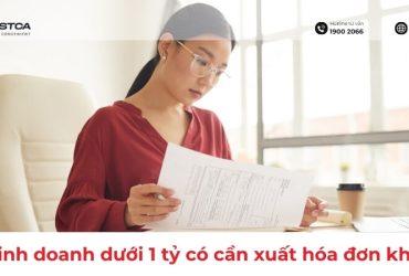hộ kinh doanh có doanh thu dưới 1 tỷ có phải xuất hóa đơn không