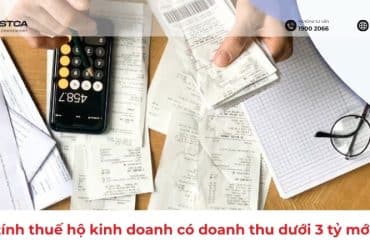 hộ kinh doanh có doanh thu dưới 3 tỷ