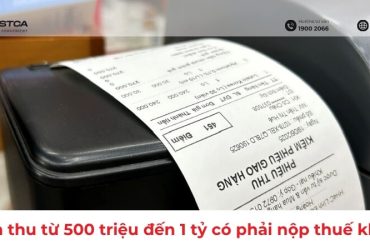 hộ kinh doanh doanh thu từ 500 triệu đến 1 tỷ