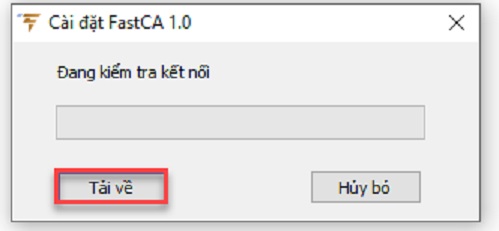 Hướng dẫn cài đặt chữ ký số FastCA - Bước 2