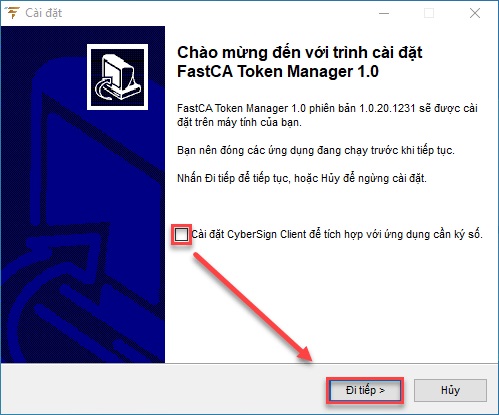 Hướng dẫn cài đặt chữ ký số FastCA - Bước 4