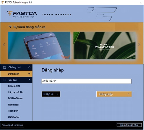 Hướng dẫn cài đặt chữ ký số FastCA - Bước 8.2