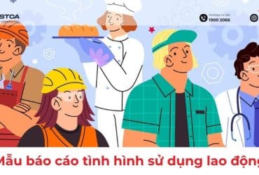 mẫu báo cáo tình hình sử dụng lao động