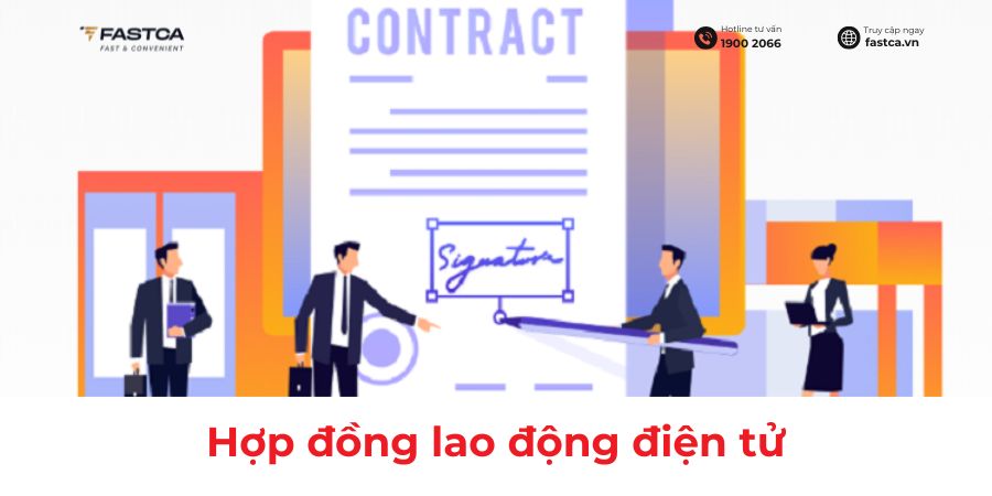 mẫu hợp đồng lao động điện tử