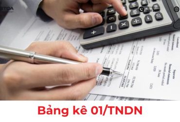 bảng kê 01/tndn