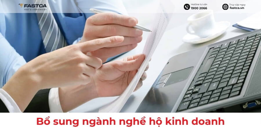 bổ sung ngành nghề hộ kinh doanh