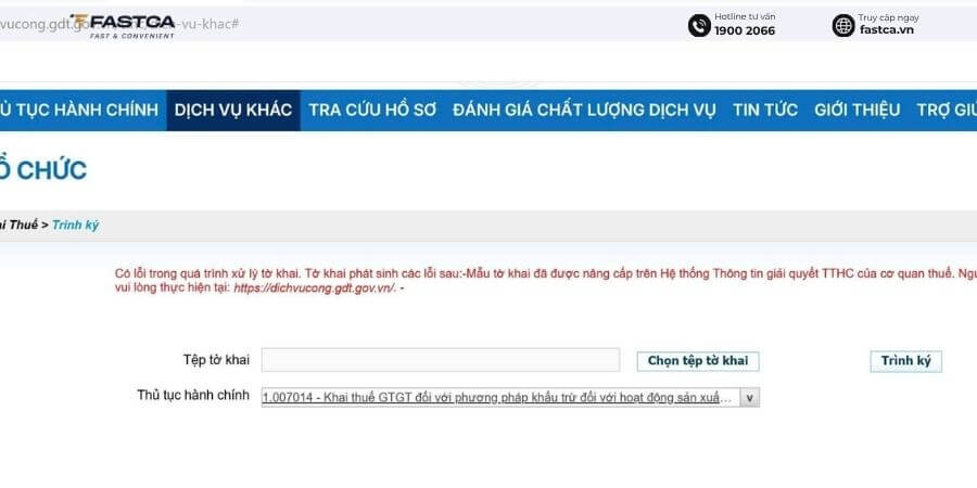 cách nộp tờ khai thuế gtgt trên thuế điện tử - bước 2