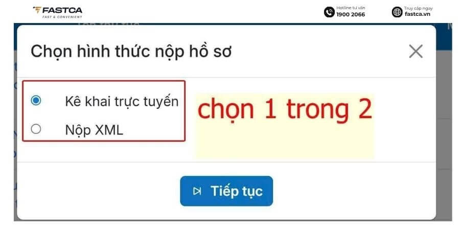 cách nộp tờ khai thuế gtgt trên thuế điện tử - bước 6